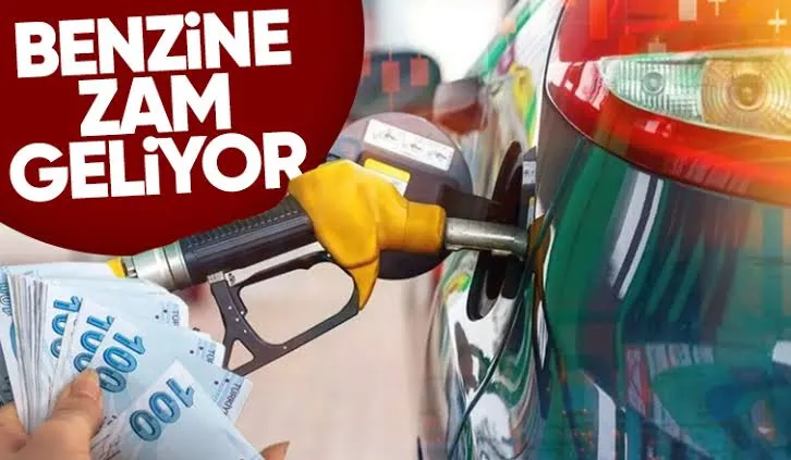 Benzine zam geliyor!