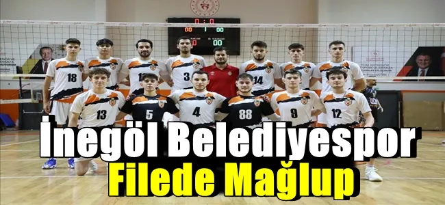 İnegöl Belediyespor Filede Mağlup