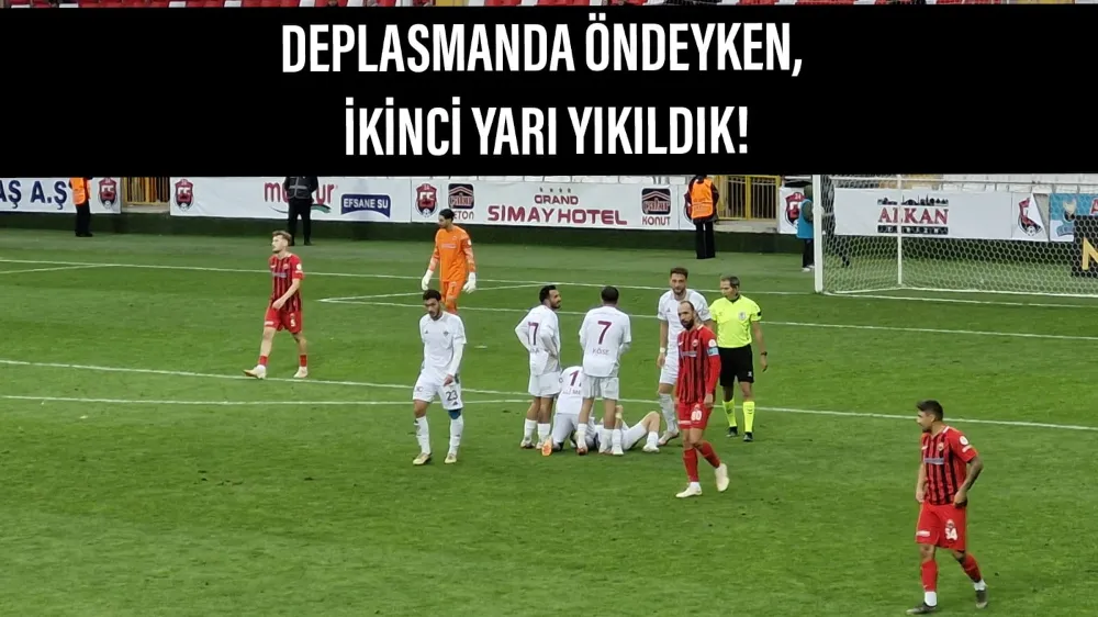 Deplasmanda önde olan İnegölspor, ikinci yarıda yıkıldı!