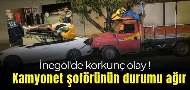 Kaza yapıp yere yığıldı arkadan gelen onun üzerinden geçip kaçtı !