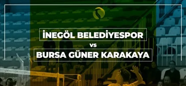 İnegöl Belediyespor Güner Karakaya’yı Ağırlayacak