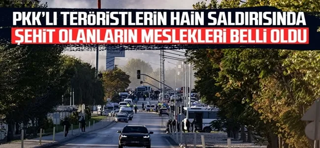 PKK’lı teröristlerin hain saldırısında şehit olanların meslekleri belli oldu