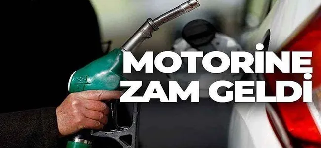 Motorine zam geldi !