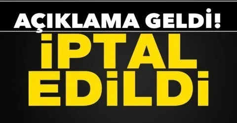 İnegöllüler dikkat açıklama geldi iptal edildi !