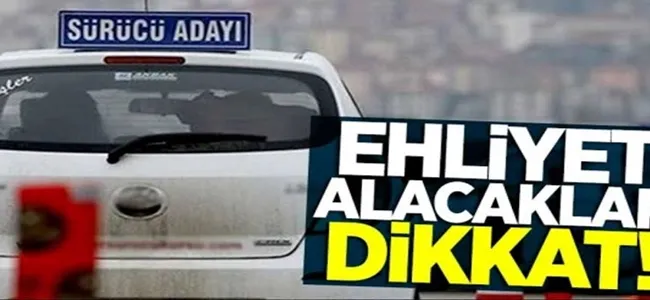 Yeni yılda ehliyet kurslarına zam kapıda!