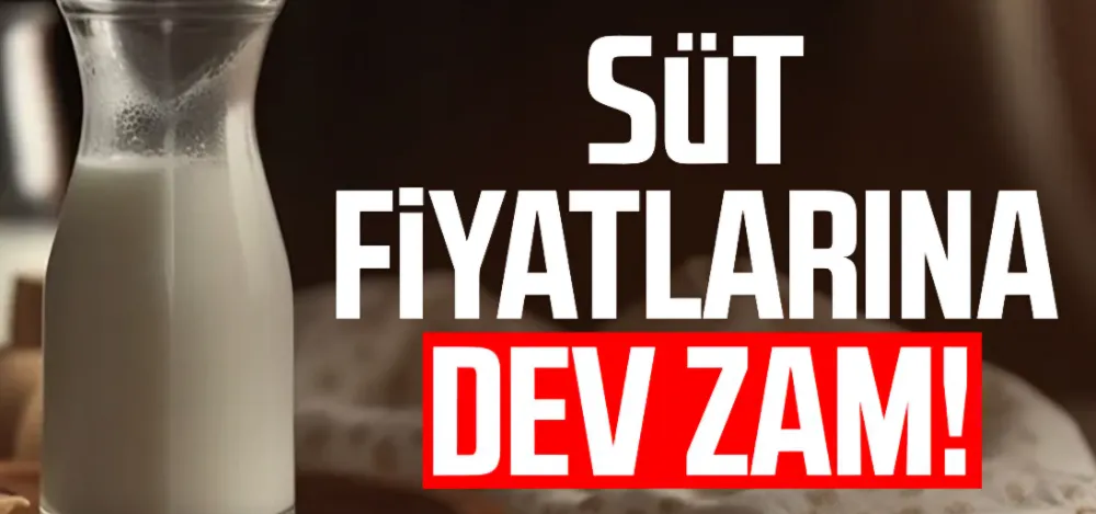 Çiğ süte zam geldi
