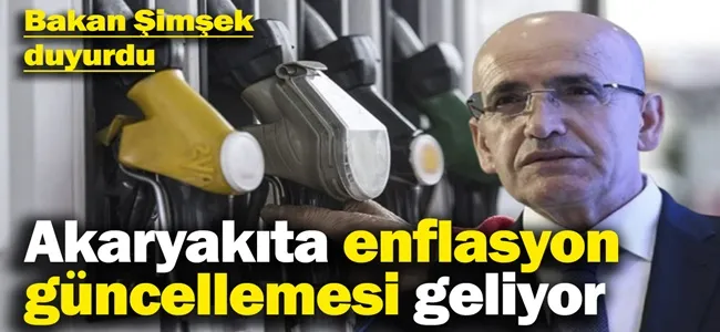 Akaryakıta enflasyon güncellemesi!