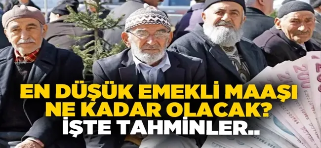 En düşük emekli maaşı ne kadar olacak ?