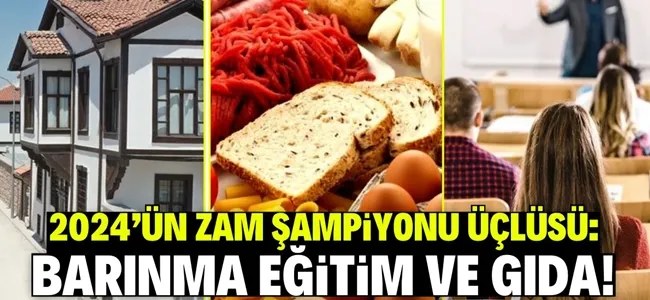 2024’ün zam şampiyonu belli oldu!