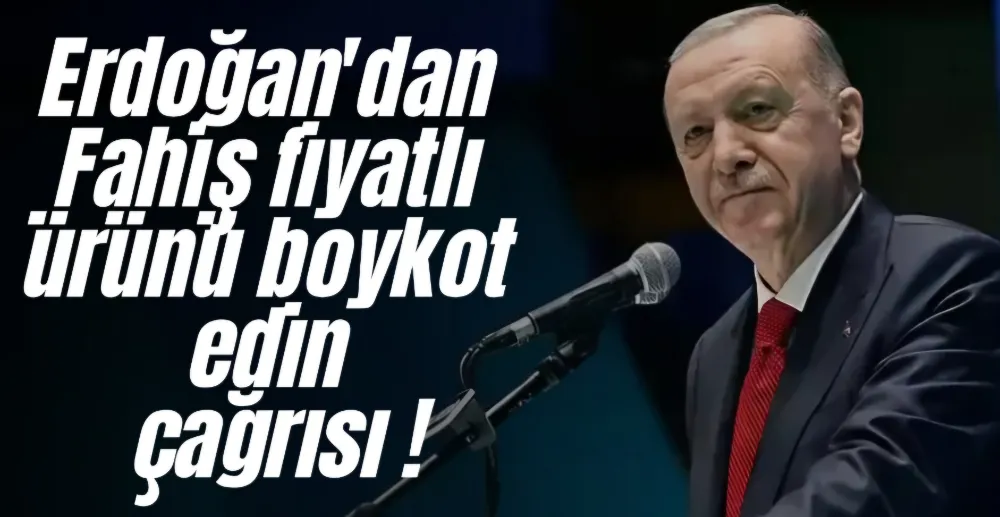 Fahiş fiyatlı ürünü boykot edin çağrısı!