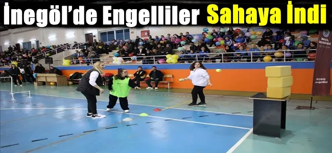 İnegöl’de Engelliler Sahaya İndi