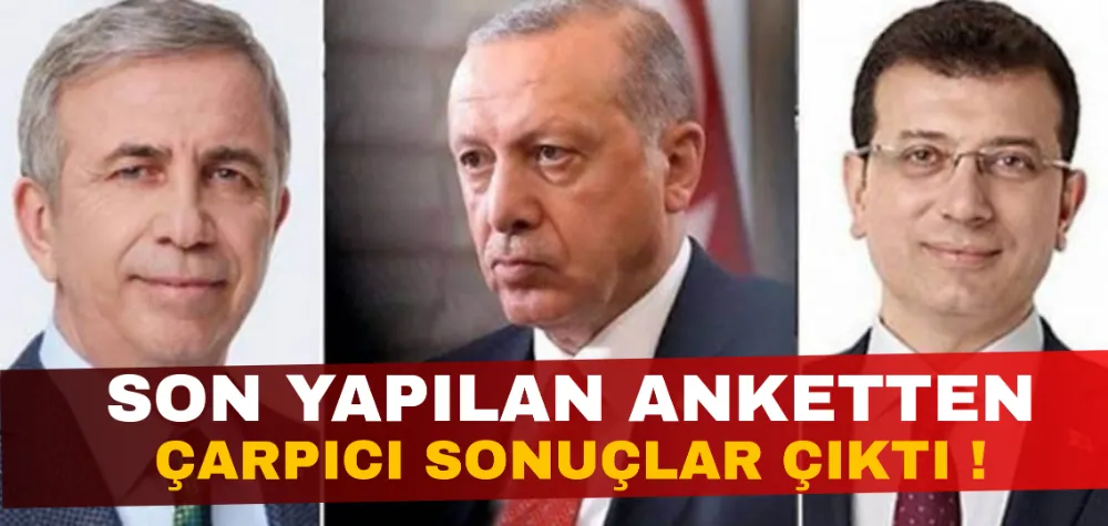 Cumhurbaşkanlığı Seçim Anketi Sonuçları Açıklandı