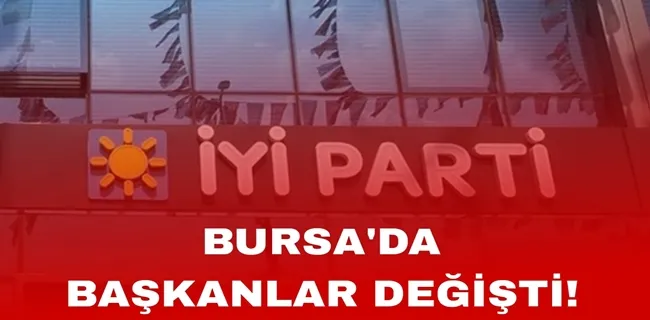 6 İlçe Başkanı değişti!