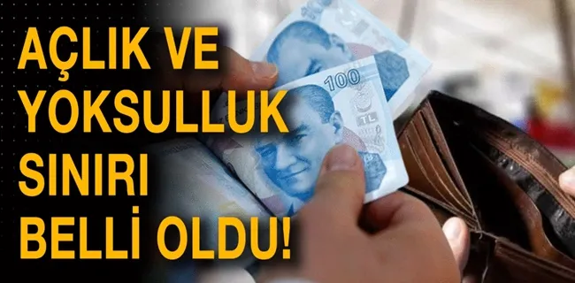 Haziran ayı açlık sınırı belli oldu! Durum çok vahim !