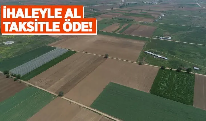 Taksitle arsa satışı yapılacak!
