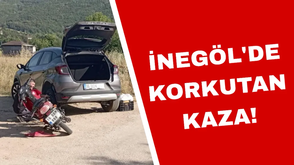 Korkutan kaza! Sürücü yaralandı