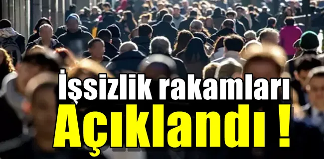 Mayıs ayı işsizlik rakamları açıklandı!