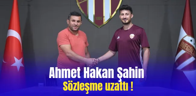 Ahmet Hakan Şahin yuvada kaldı !