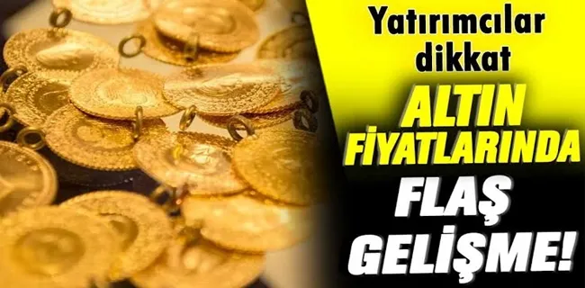 Altında flaş!