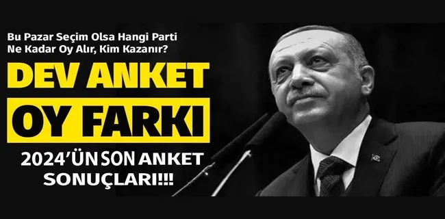 Son seçim anketi açıklandı: Bu pazar seçim olsa hangi parti birinci?