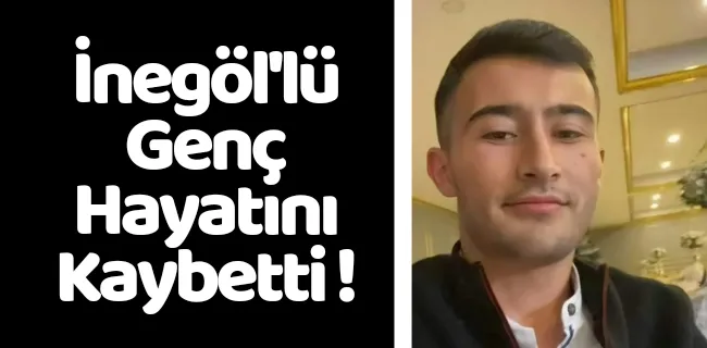 İnegöllü genç Ahmet kansere yenik düştü!