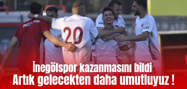 İnegölspor kazanmasını bildi !