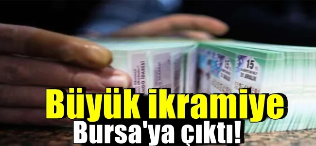 Büyük ikramiye Bursa