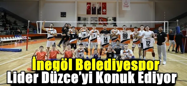 İnegöl Belediyespor Lider Düzce’yi Konuk Ediyor