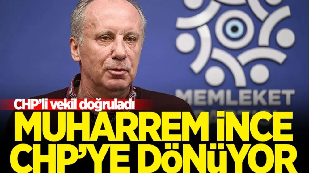 Muharrem İnce CHP