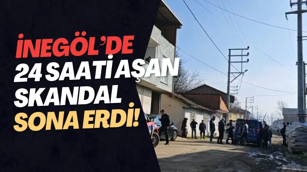 24 saati aşan ikna çabası sonuç verdi! Şahıs teslim oldu...