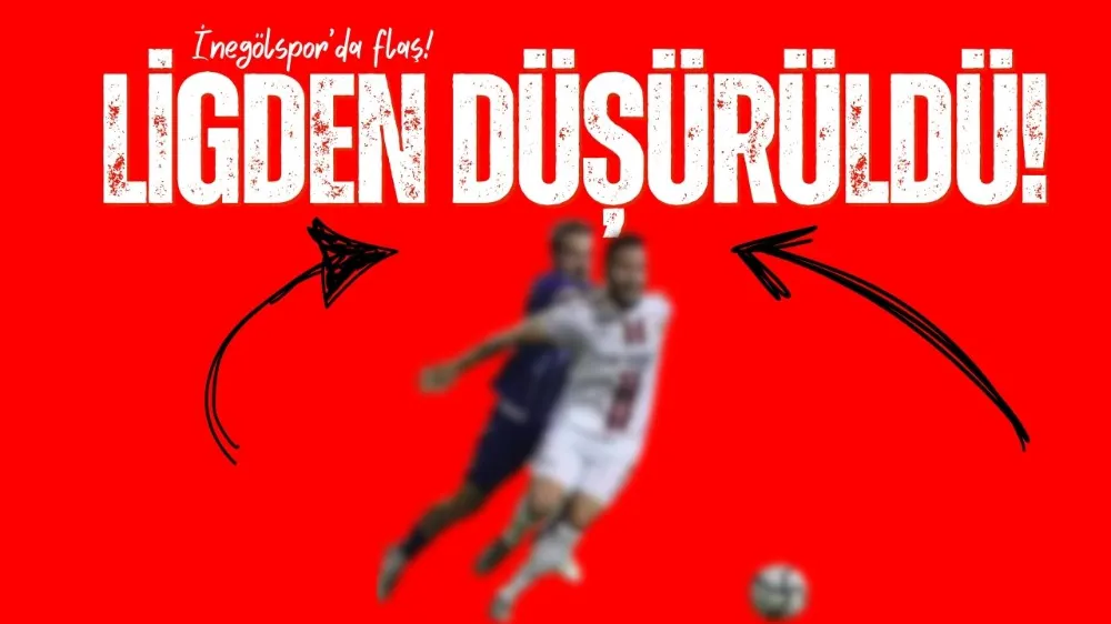 Afyonspor Ligden Düşürüldü! İnegölspor Haftayı Hükmen Galibiyetle Kapattı