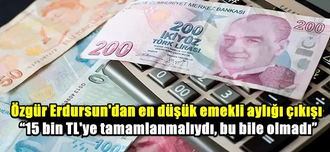 SGK Uzmanı Erdursun