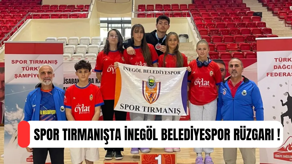 Spor Tırmanışta İnegöl Belediyespor Rüzgarı