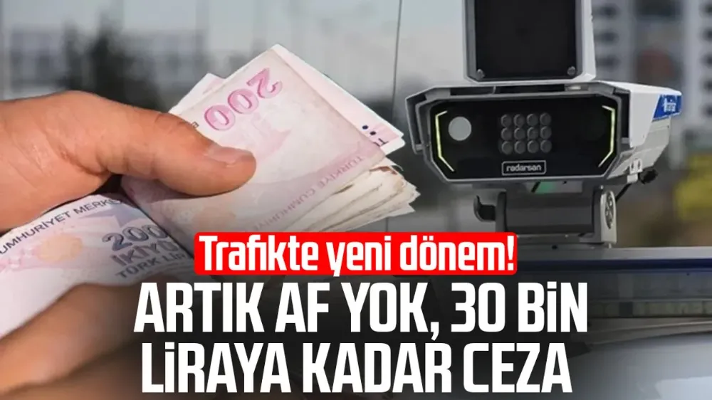 Trafikte yeni dönem af yok !