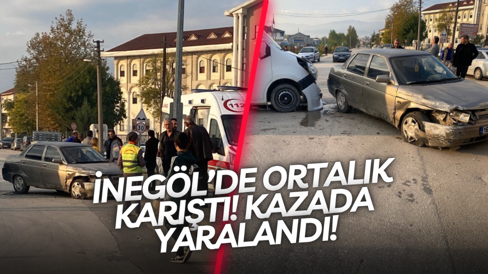 Ara sokaktan çıkan servis kazaya sebep oldu: 1 yaralı