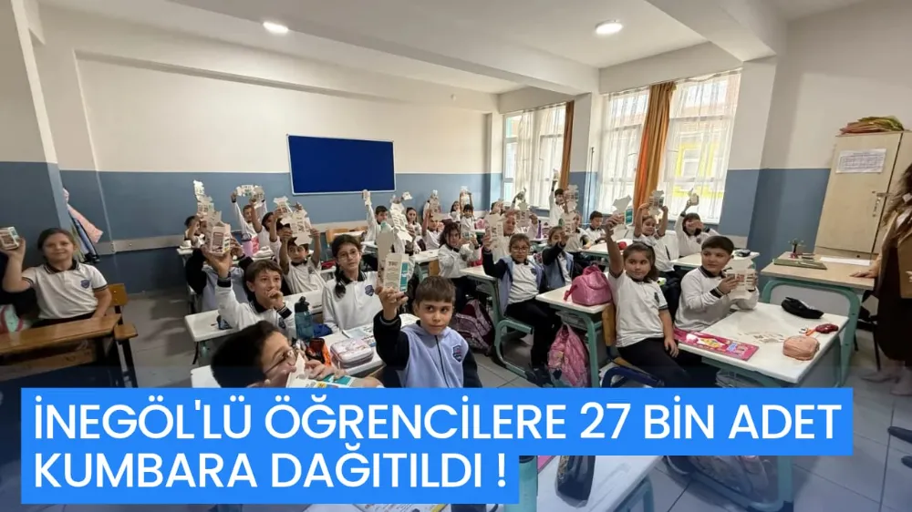 Kitap Fuarının Habercisi Kumbaralar Öğrencilere Dağıtıldı !