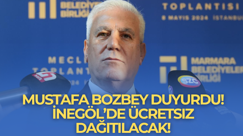 Bursa Büyükşehir’den Cumhuriyet Coşkusu: İnegöl’de Atatürk Posteri Dağıtımı