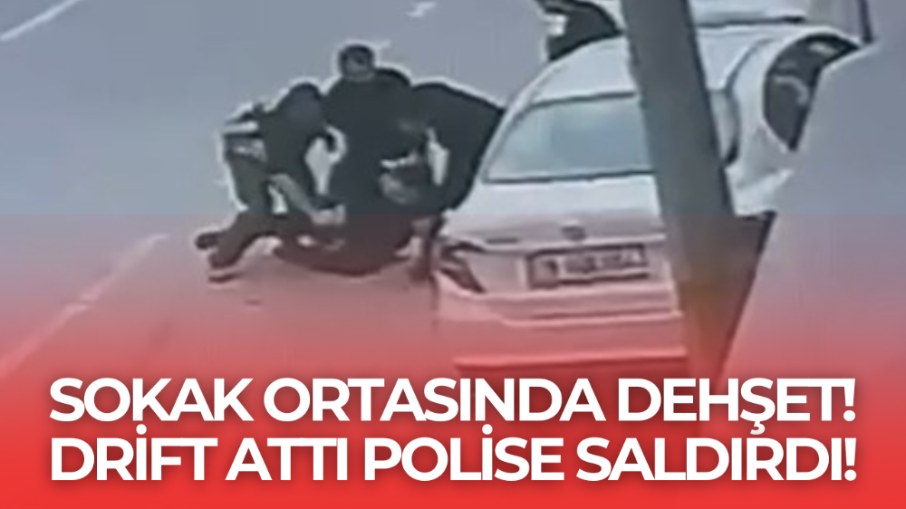 Drift atarken yakalandı, sonrasında yaptıkları pes dedirtti