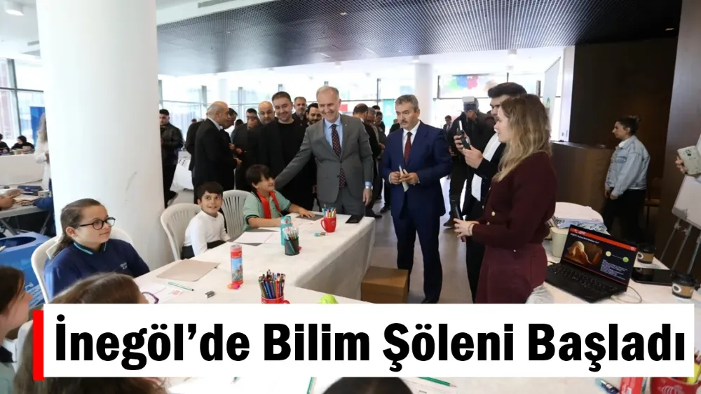 İnegöl’de Bilim Şöleni Başladı