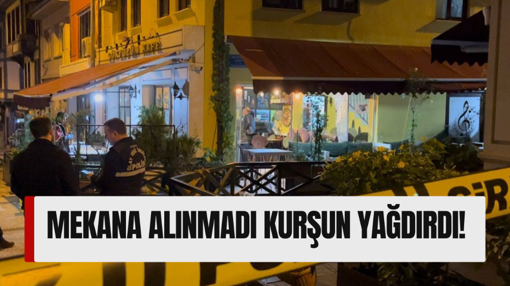 Mekana alınmayınca silahına sarıldı