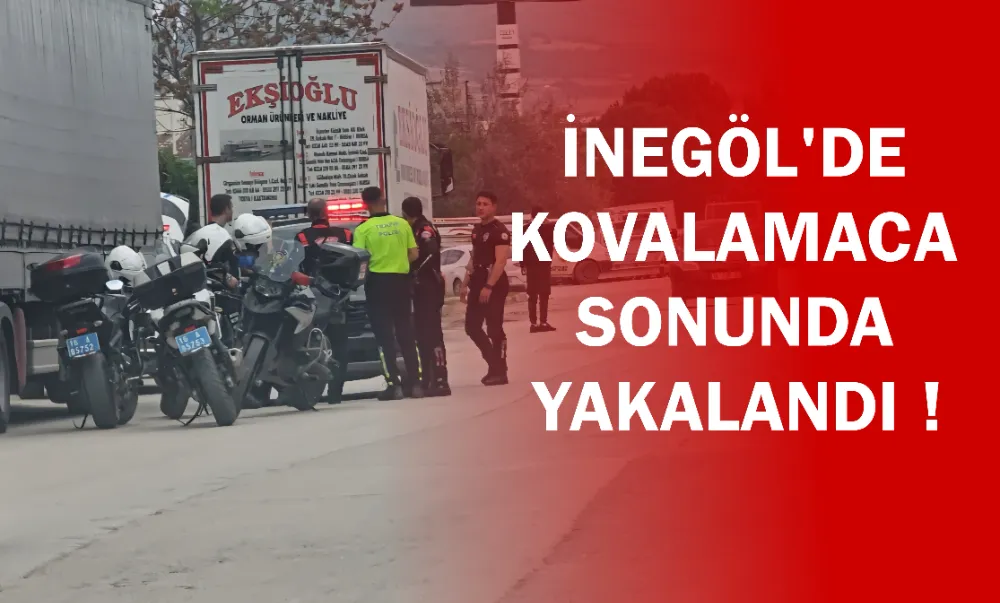 Dur ihtarına uymadı kovalamaca sonucunda yakalandı !