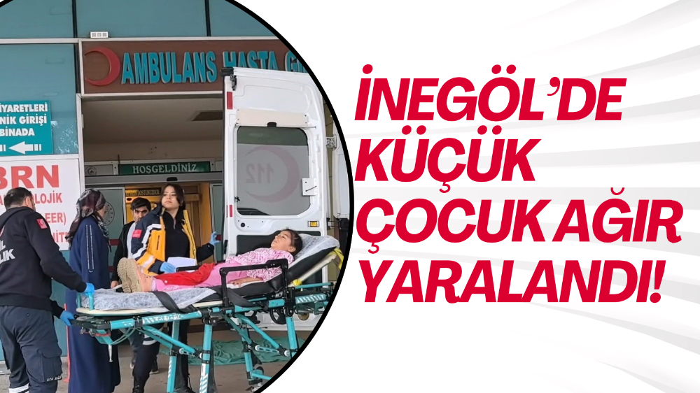 Demir kapının altında kalan 9 yaşındaki çocuk ağır yaralandı