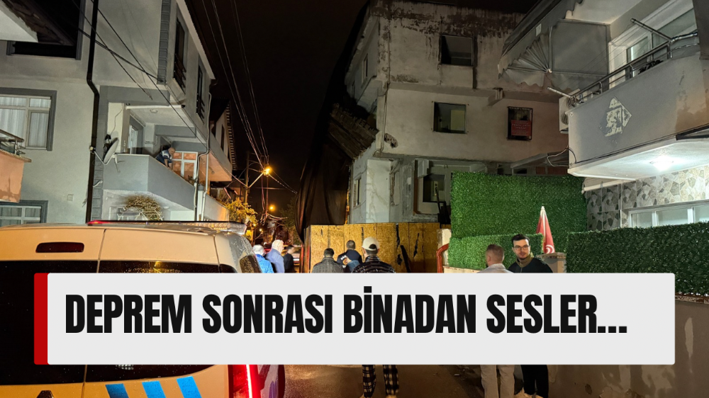 Adapazarı’nda Metruk Binadan Sesler Geldi