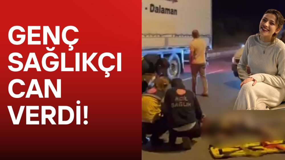 Yolun karşısına geçerken otomobilin çarptığı genç sağlık teknisyeni hayatını kaybetti