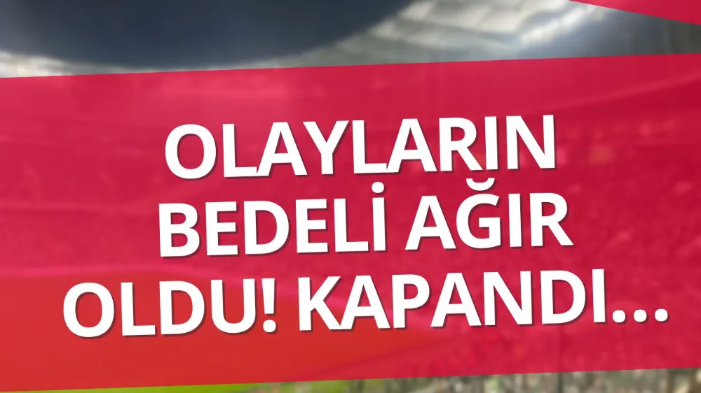 Bursaspor’a şok ceza!