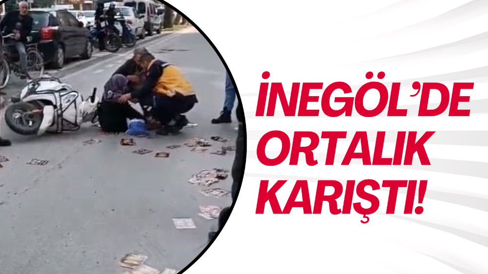 Motosiklet yayaya çarptı: 2 yaralı