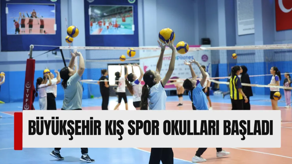 BÜYÜKŞEHİR KIŞ SPOR OKULLARI BAŞLADI