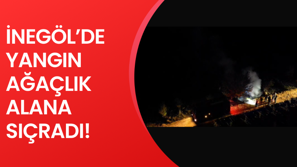 İnegöl’de gece vakti hareketlilik