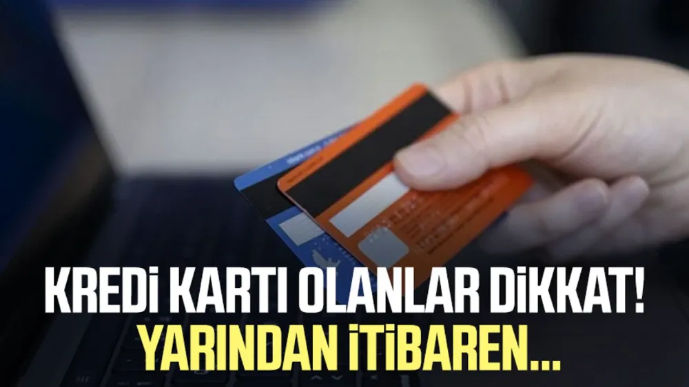 Kredi Kartı Kullananlar Dikkat! Son İki Gün