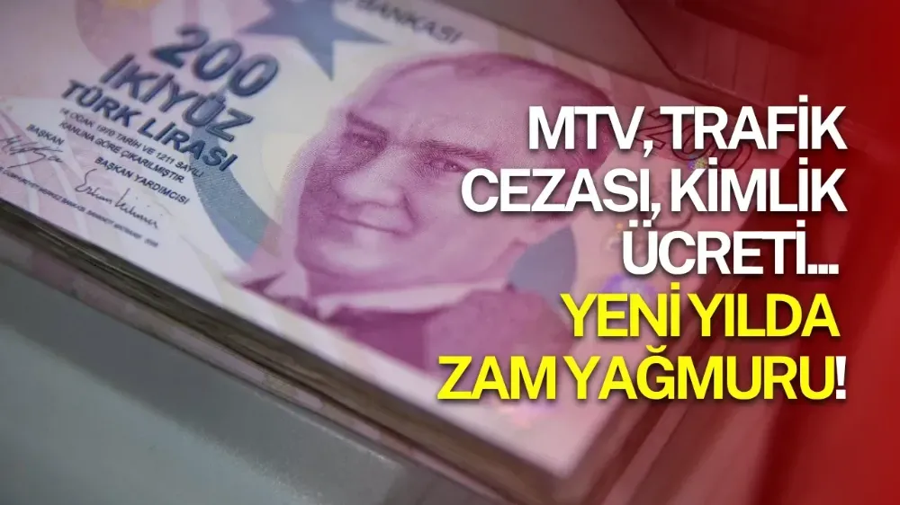 Vergi, Harç ve Cezalara Zam Kapıda